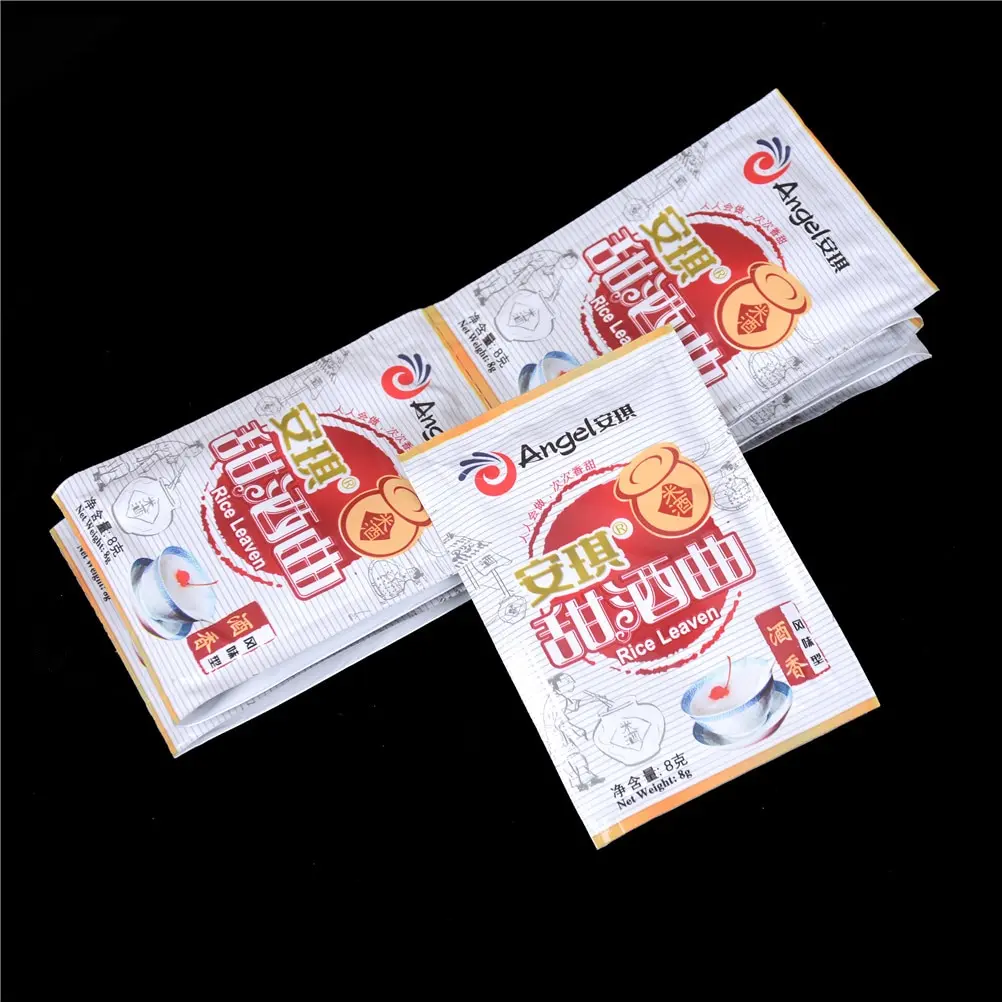 10bags 1 bag =8g alcohol active dry yeast sweet glutinous rice wine bouquet wine High Quality
10bags 1 bag =8g alcohol active dry yeast sweet glutinous rice wine bouquet wine High Quality