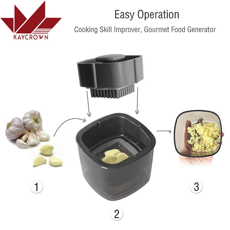 Multifunction Garlic Press 2 Sharp Stainless Steel Blades Mill Crusher Slicer Grate Cutter Chopper Garlic Kitchen Accessories
Multifunction Garlic Press 2 Sharp Stainless Steel Blades Mill Crusher Slicer Grate Cutter Chopper Garlic Kitchen Accessories