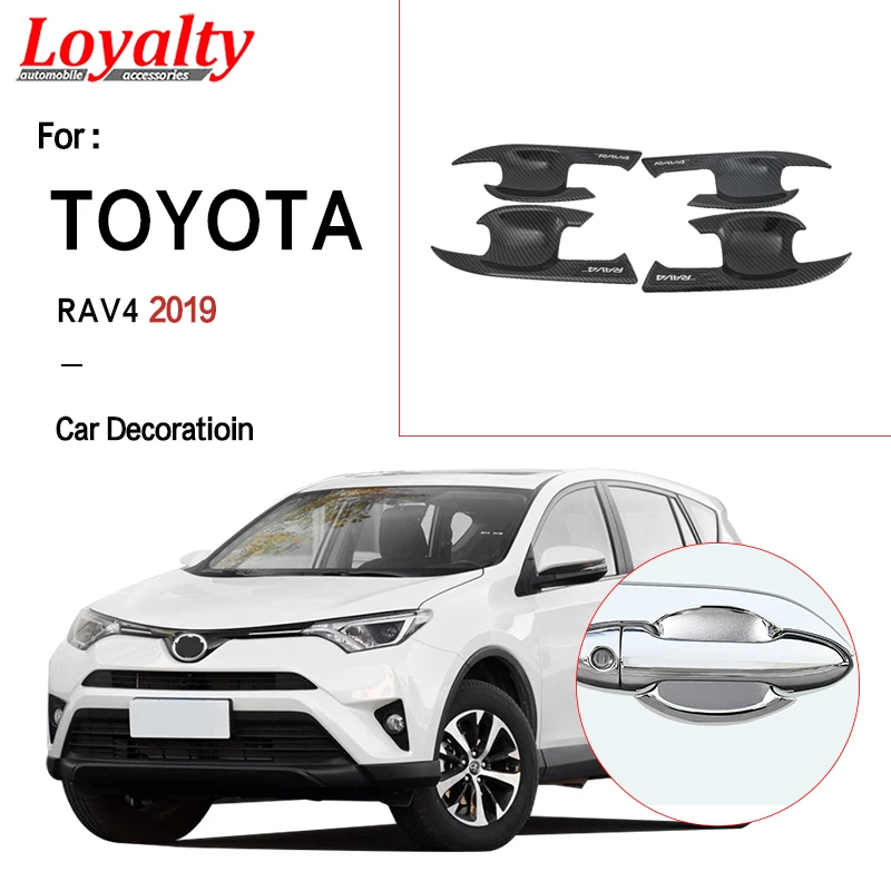 Loyalty For TOYOTA Rav4 2019 Door Handle Bowl Cover Cup Cavity Trim Insert Catch Molding ABS Carbon fiber Decorate Accessories
Loyalty For TOYOTA Rav4 2019 Door Handle Bowl Cover Cup Cavity Trim Insert Catch Molding ABS Carbon fiber Decorate Accessories