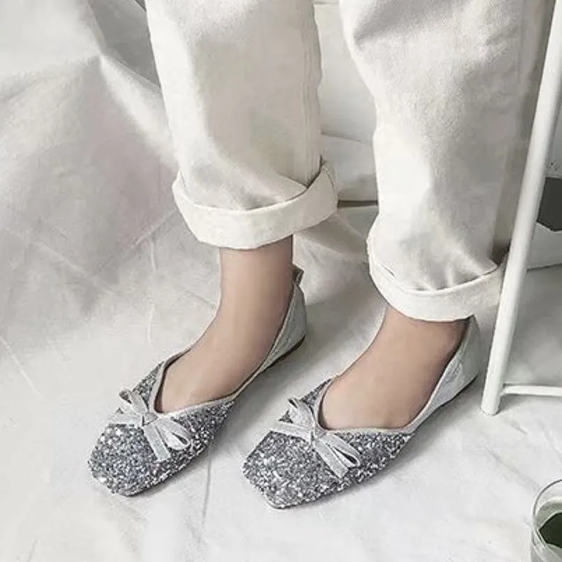Cresfimix chaussures plates femmes women cute comfortable silver ballet dance shoes lady casual black shoes fashion shoes a5295
Cresfimix chaussures plates femmes women cute comfortable silver ballet dance shoes lady casual black shoes fashion shoes a5295