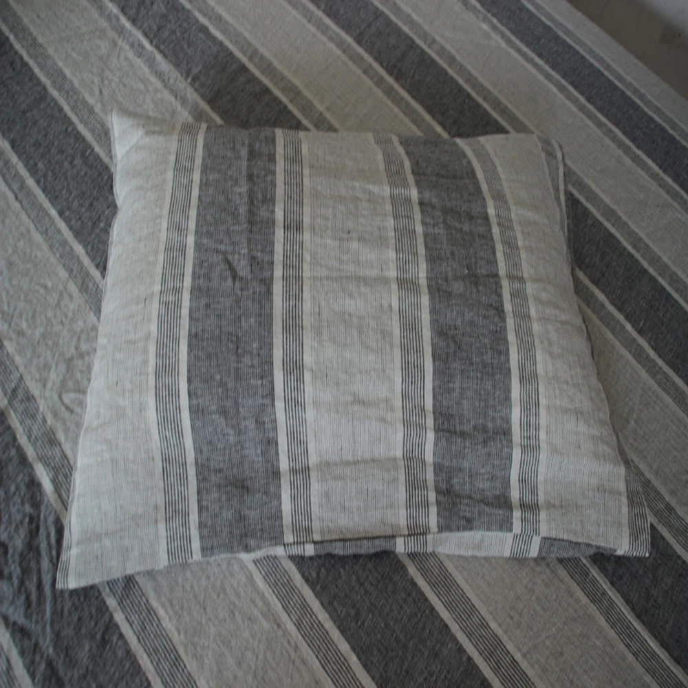 Striped Gray Washed Linen Duvet Cover Set King Size Pure Bedding Sets Flax Bed Cover Shams 4pcs Christmas
Striped Gray Washed Linen Duvet Cover Set King Size Pure Bedding Sets Flax Bed Cover Shams 4pcs Christmas