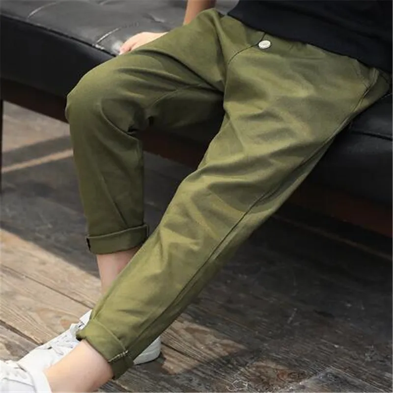 2018 Spring Summer Boys Pants Cotton Casual Pants Kids School Teens Pants Pockets Elastic Waist Boy Autumn Teenage Trouser 4-15T
2018 Spring Summer Boys Pants Cotton Casual Pants Kids School Teens Pants Pockets Elastic Waist Boy Autumn Teenage Trouser 4-15T