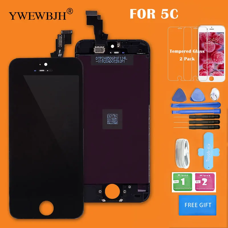 YWEWBJH 30 шт. в партии, классный ЖК-экран для 5C, дисплей без битых пикселей, сенсорный дигитайзер в сборе, запасная часть, черная, бесплатная дост...
YWEWBJH 30 шт. в партии, классный ЖК-экран для 5C, дисплей без битых пикселей, сенсорный дигитайзер в сборе, запасная часть, черная, бесплатная дост...