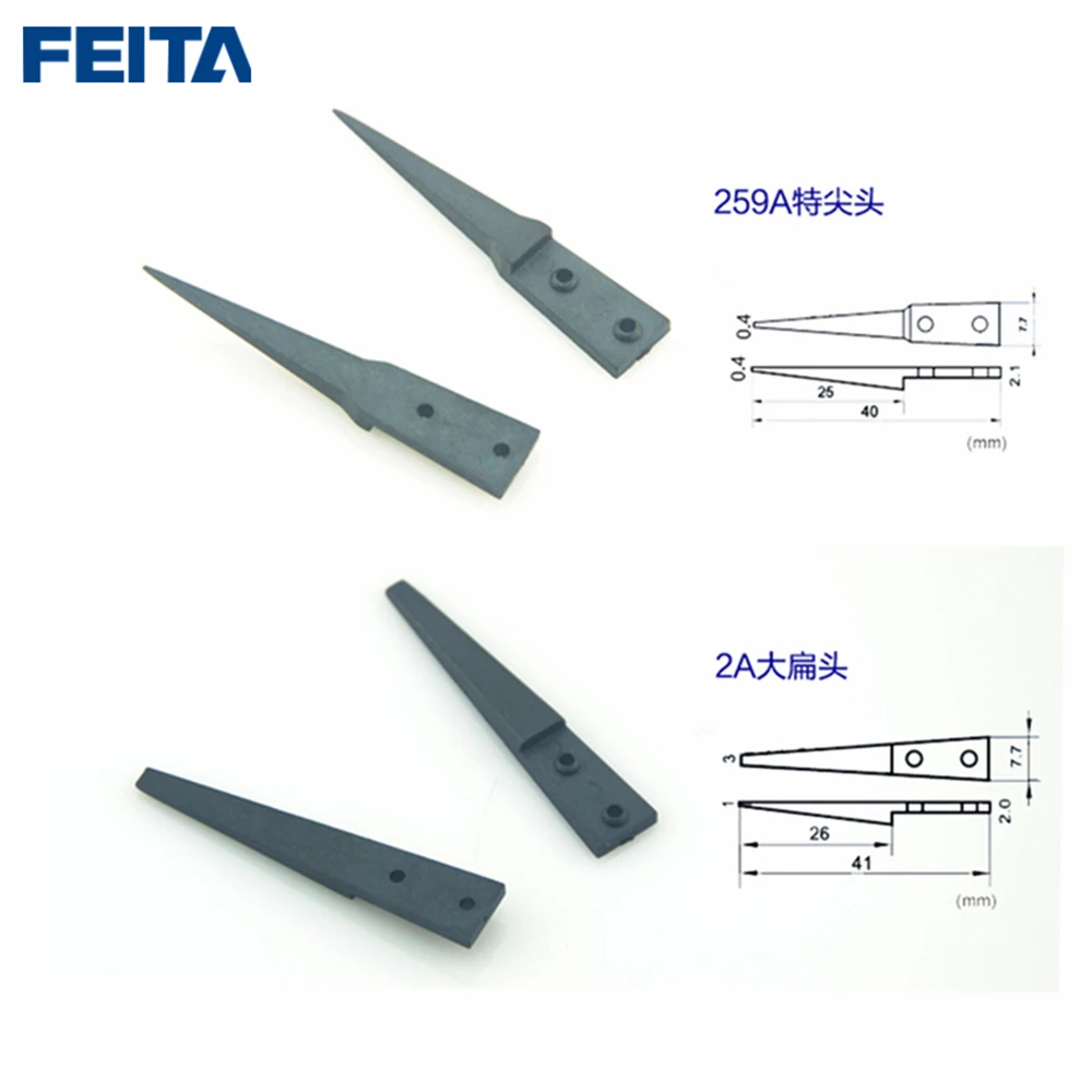 FEITA 6pairs/lot High quality ESD Head-changed Tweezer's Anti-Static Plastic Tips forAntistatic Stainless Steel Tweezers
FEITA 6pairs/lot High quality ESD Head-changed Tweezer's Anti-Static Plastic Tips forAntistatic Stainless Steel Tweezers