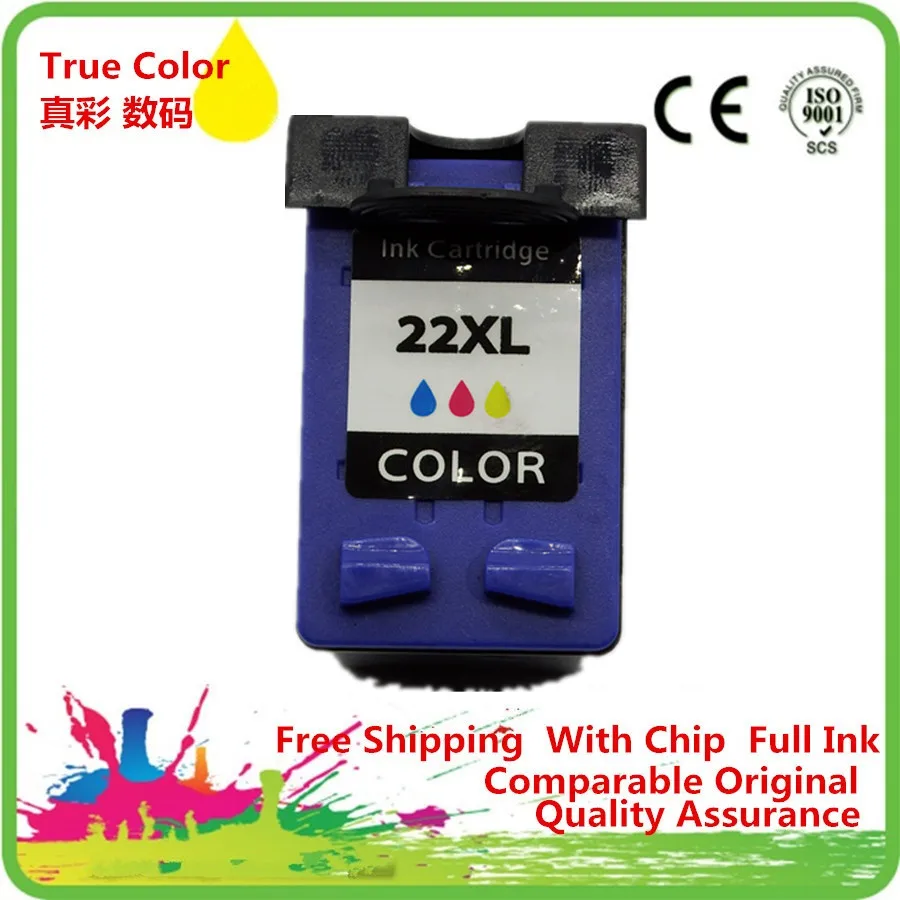 Ink Cartridges Remanufactured For 22 XL 22XL HP22XL HP22 C9352A DeskJet F2235 F2238 F2240 F2250 F2275 F2280 F2288
Ink Cartridges Remanufactured For 22 XL 22XL HP22XL HP22 C9352A DeskJet F2235 F2238 F2240 F2250 F2275 F2280 F2288