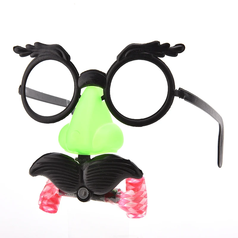 1 шт. дизайн игрушка юмора забавные клоунские очки для костюмированного бала в