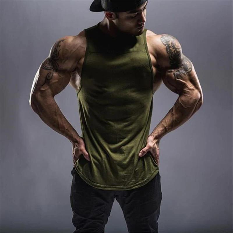 New Fashion Brand Fitness Clothing Bodybuilding Gyms Tank Tops Men Fitness Sleeveless Vest Cotton Singlets Blank Muscle Shirt
New Fashion Brand Fitness Clothing Bodybuilding Gyms Tank Tops Men Fitness Sleeveless Vest Cotton Singlets Blank Muscle Shirt