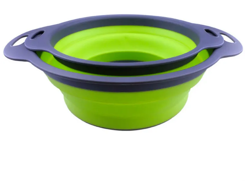 Складные силиконовые дуршлаги 2 шт.
Складные силиконовые дуршлаги 2 шт.