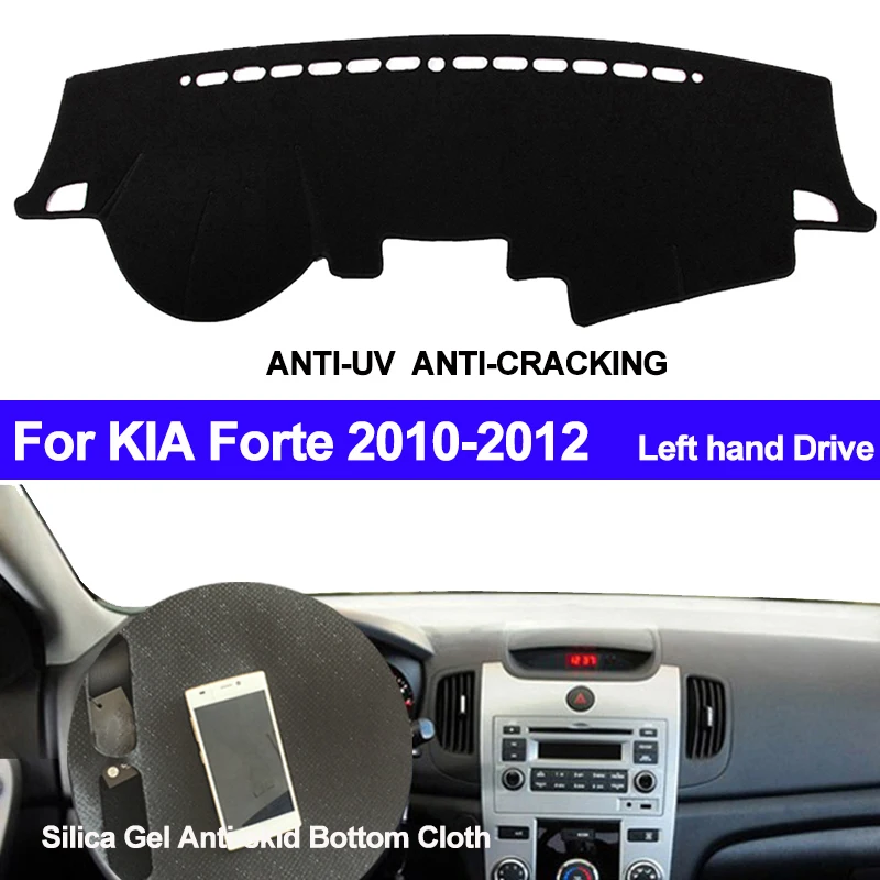 TAIJS Car Dashboard Cover Silicone Non-Slip Dash Mat ANti-UV Automobile DashMat Carpet Sun Shade For KIA Forte 2010 2011 2012
TAIJS Car Dashboard Cover Silicone Non-Slip Dash Mat ANti-UV Automobile DashMat Carpet Sun Shade For KIA Forte 2010 2011 2012