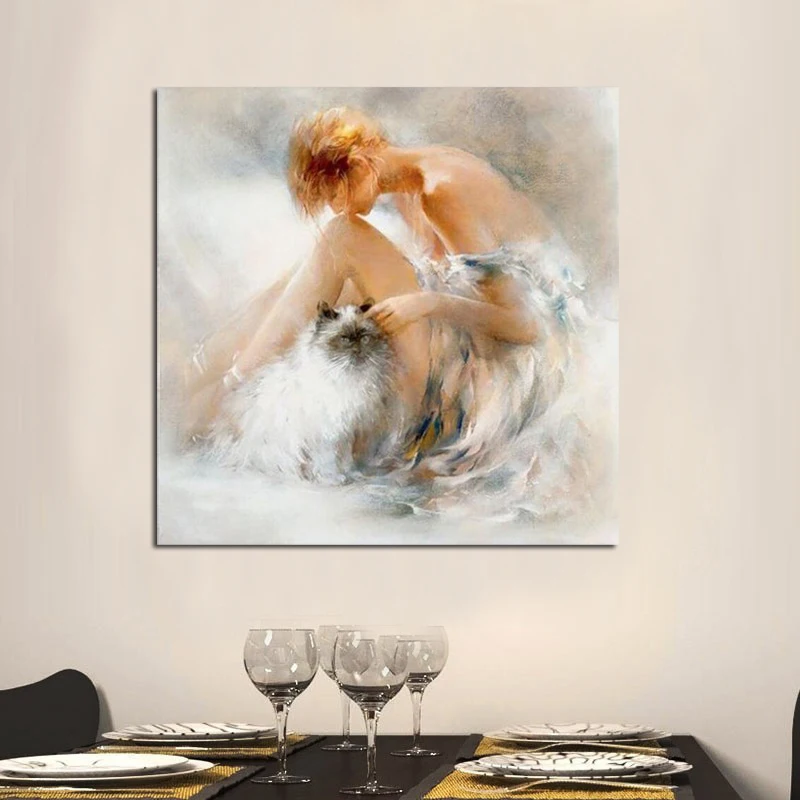Wall Art Decorative Girl Oil Painting Beautiful Lady Canvas Art Home Decor For Modern Daughter Hanging Stretched Pictures
Wall Art Decorative Girl Oil Painting Beautiful Lady Canvas Art Home Decor For Modern Daughter Hanging Stretched Pictures