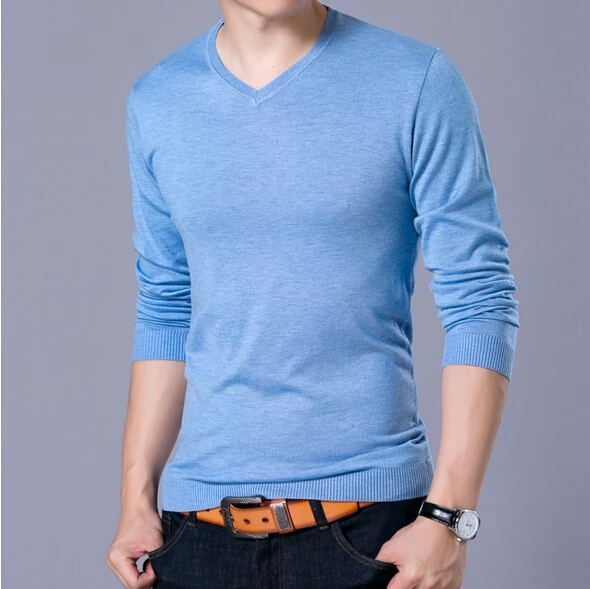 New 2017 Spring and Autumn V-neck solid men sweater brand leisure knit large size S-XXL male jumper 10 colors free shipping
New 2017 Spring and Autumn V-neck solid men sweater brand leisure knit large size S-XXL male jumper 10 colors free shipping