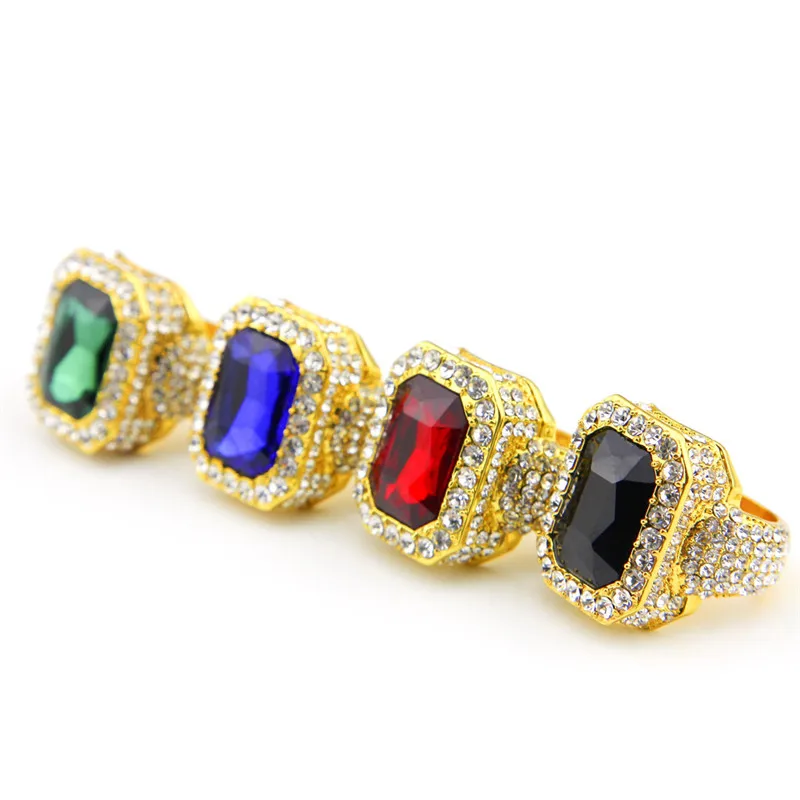 HIP Hop Micro Pave Rhinestone Iced Out Bling Ring IP Gold Filled Titanium Rings for Men Jewelry copper + zircon
HIP Hop Micro Pave Rhinestone Iced Out Bling Ring IP Gold Filled Titanium Rings for Men Jewelry copper + zircon