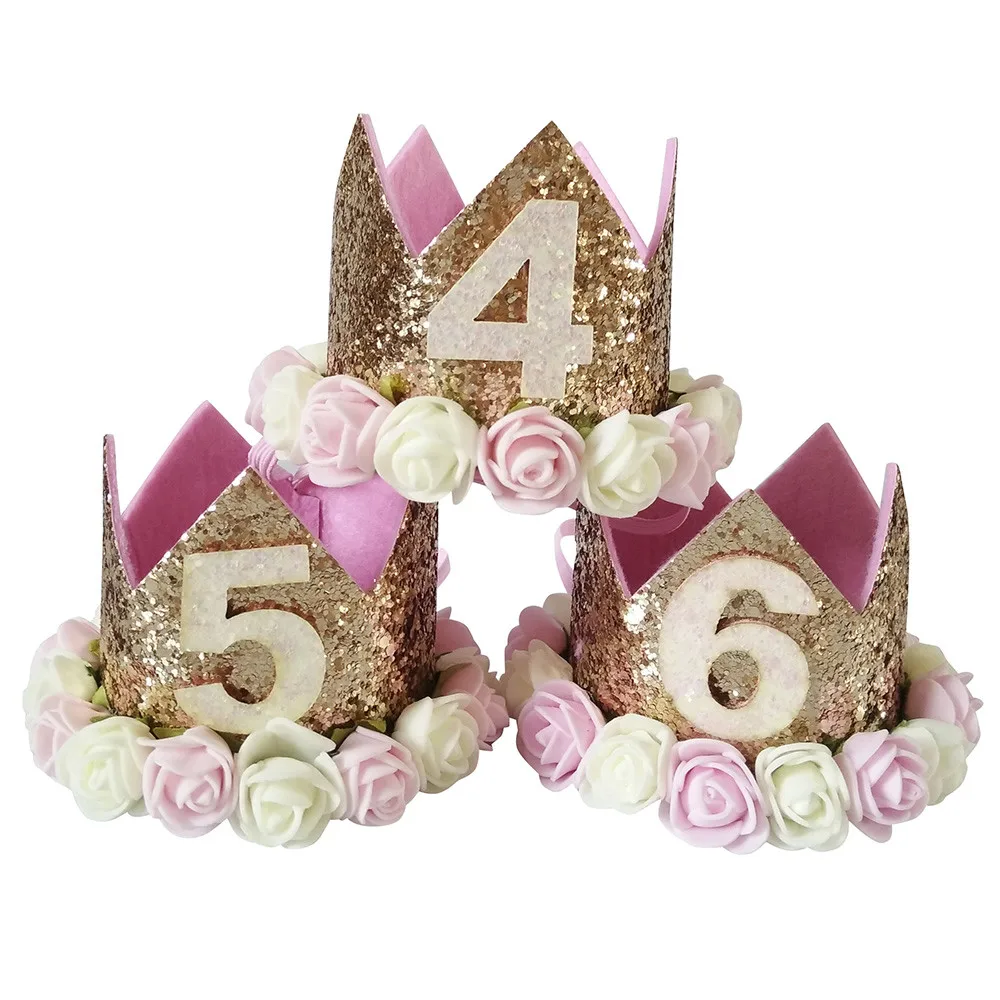 PARRY Hair Accessories Newborn Girls Headband Girls Sequins Crown Headwear Baby Rose Elastic Number Brithday Head Accessories
PARRY Hair Accessories Newborn Girls Headband Girls Sequins Crown Headwear Baby Rose Elastic Number Brithday Head Accessories