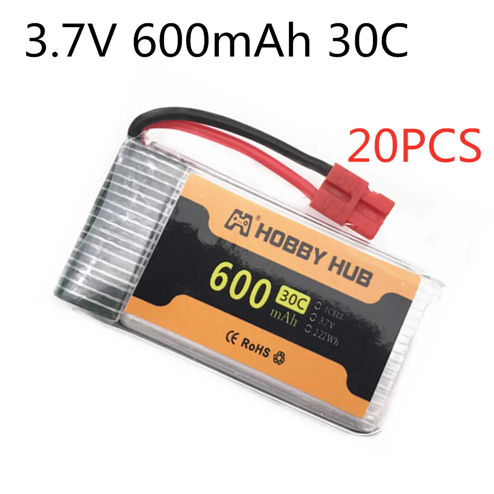 Аккумулятор Lipo 802540 для Syma X5HC X5HW RC Quadrocopter 3 7 в 600 мАч 30c аккумулятор lipo с вилкой XH4.0 20