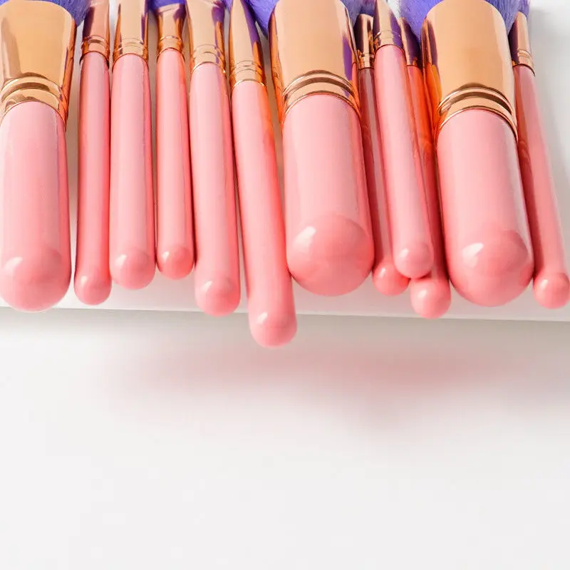 Brush Master Makeup Brush Set 12 Pieces Foundation Powder Blush Concealer Contour Brushes Soft Synthetic Hair Pink Wood Handle
Brush Master Makeup Brush Set 12 Pieces Foundation Powder Blush Concealer Contour Brushes Soft Synthetic Hair Pink Wood Handle