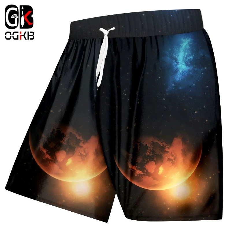 OGKB Male Beach Shorts Loose 3D Printed Starry sky Streetwear Big Size Costume Male Spring Casual Shorts
OGKB Male Beach Shorts Loose 3D Printed Starry sky Streetwear Big Size Costume Male Spring Casual Shorts