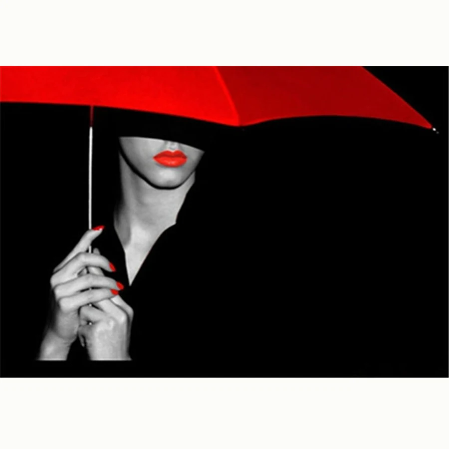 5D DIY Full Diamond Embroidery A model with a red umbrella Diamond Painting Cross Stitch Rhinestone Mosaic Christmas decorations
5D DIY Full Diamond Embroidery A model with a red umbrella Diamond Painting Cross Stitch Rhinestone Mosaic Christmas decorations