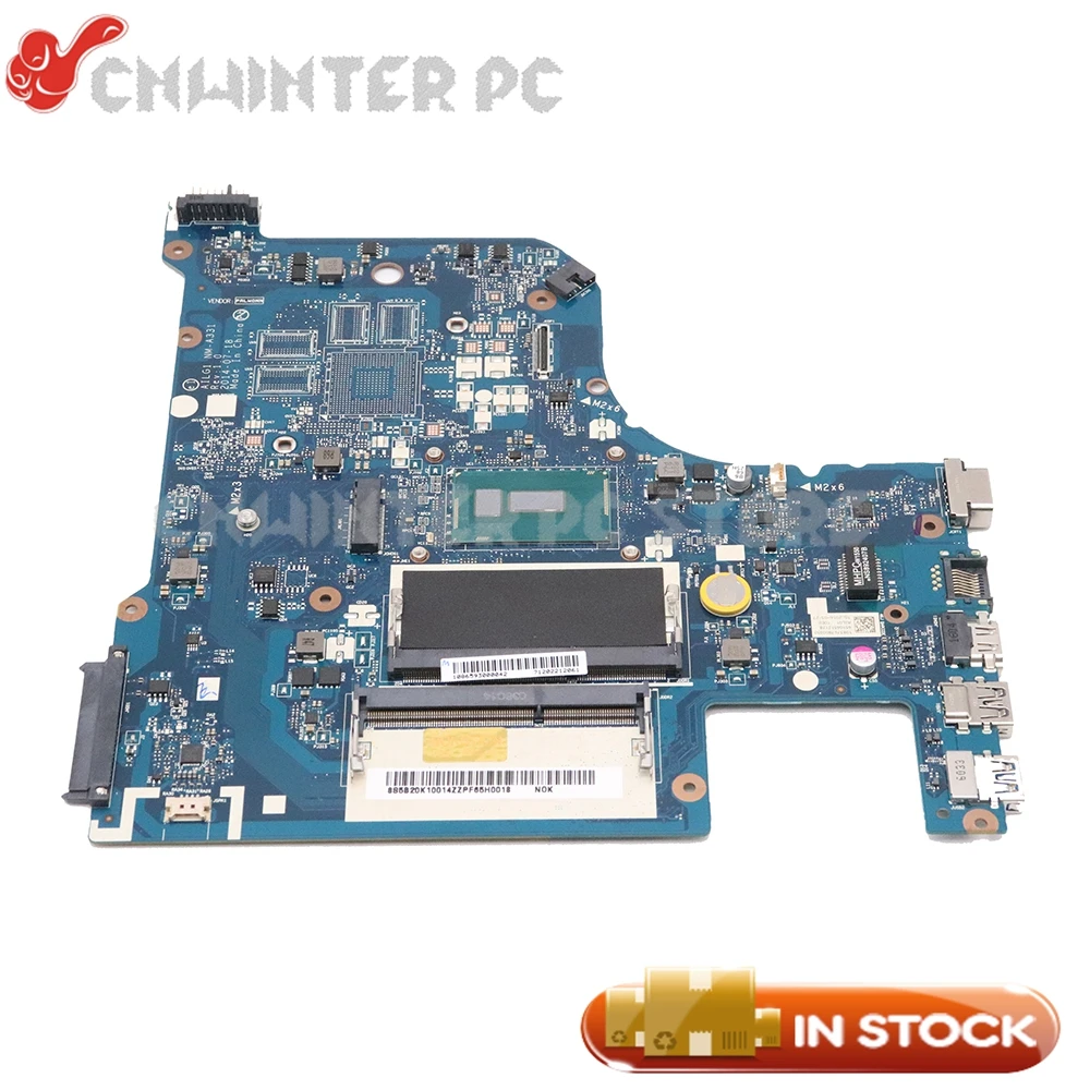 NOKOTION 5B20K10014 For Lenovo ideapad G70-80 G70-70 Laptop Motherboard AILG1 NM-A331 DDR3L SR24B 3825U CPU
NOKOTION 5B20K10014 For Lenovo ideapad G70-80 G70-70 Laptop Motherboard AILG1 NM-A331 DDR3L SR24B 3825U CPU