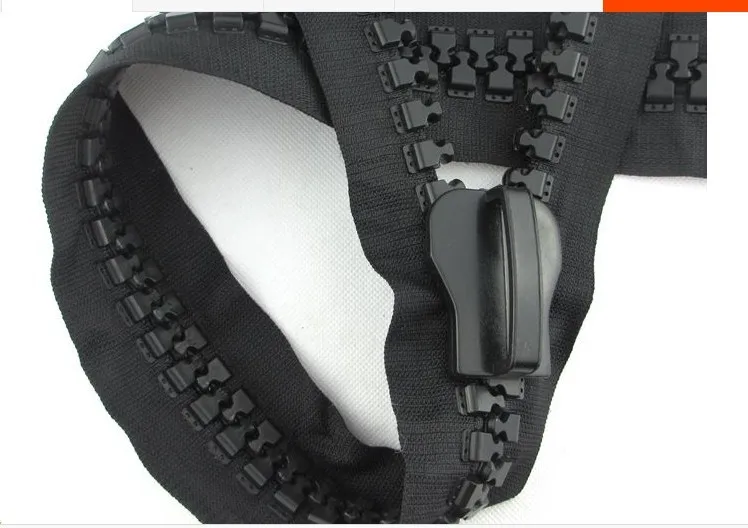 30# black oversize resin zipper with slider for outside tent backpack engineering zipper sewing diy accessories 1521
30# black oversize resin zipper with slider for outside tent backpack engineering zipper sewing diy accessories 1521