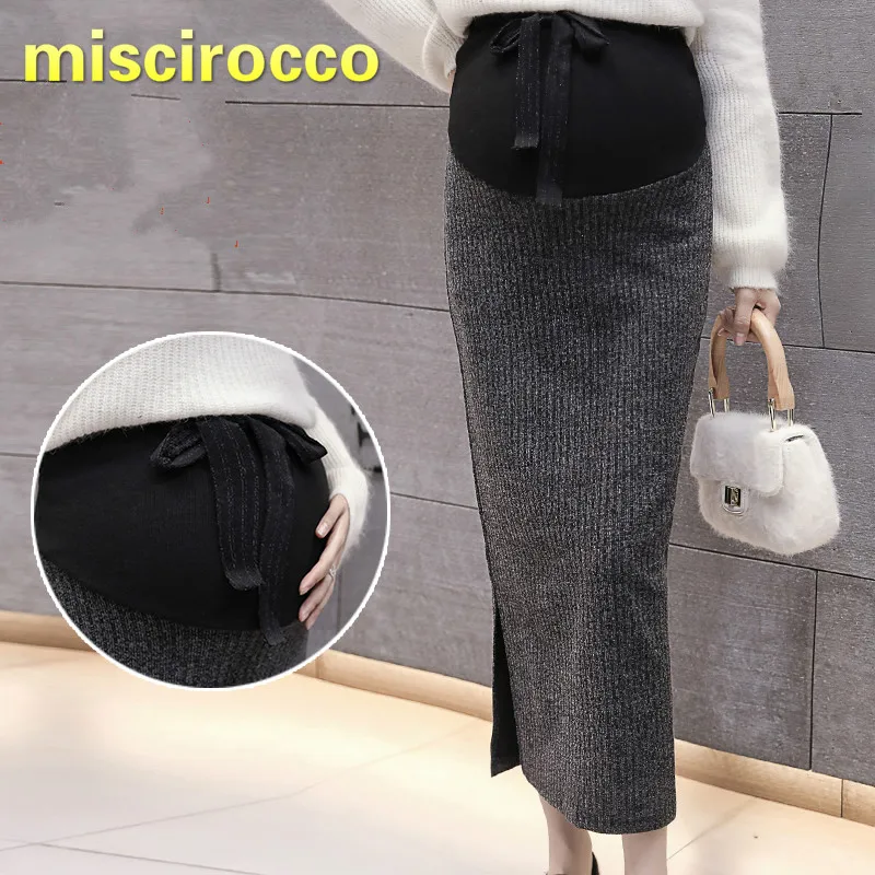 Pregnant Women's Skirts Autumn and Winter Women's Skirt Long Maternity Skirt Knitted Skirt Black OL Big Elasticity
Pregnant Women's Skirts Autumn and Winter Women's Skirt Long Maternity Skirt Knitted Skirt Black OL Big Elasticity