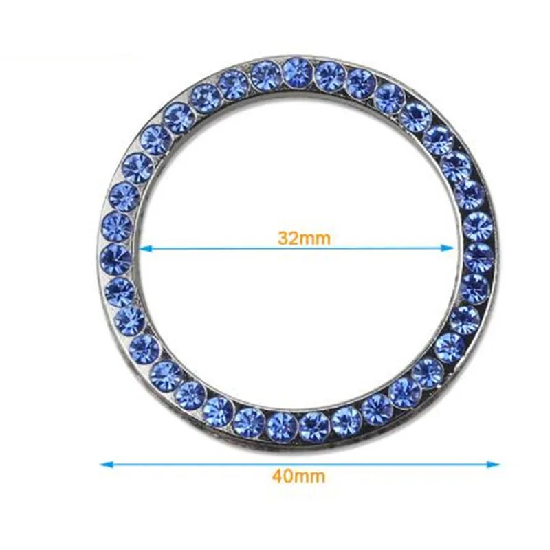 MR TEA Diamond Car Interior Styling One-Key Engine Start Stop Ignition Push Button Decoration ring For Toyota Honda Nissan Mazda
MR TEA Diamond Car Interior Styling One-Key Engine Start Stop Ignition Push Button Decoration ring For Toyota Honda Nissan Mazda