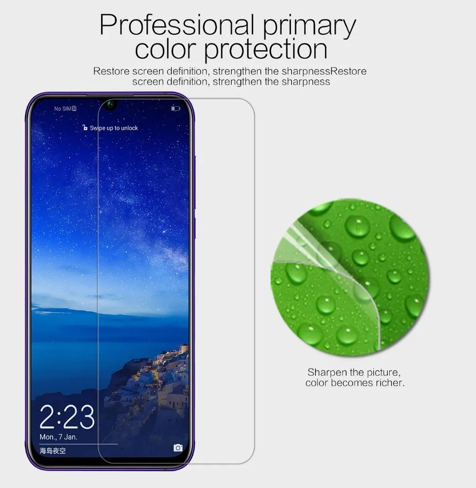 Защитная пленка для экрана Huawei Nova 5 NILLKIN прозрачная/матовая мягкая защитная пленка с защитой от отпечатков пальцев для Huawei Nova 5 Pro
Защитная пленка для экрана Huawei Nova 5 NILLKIN прозрачная/матовая мягкая защитная пленка с защитой от отпечатков пальцев для Huawei Nova 5 Pro
