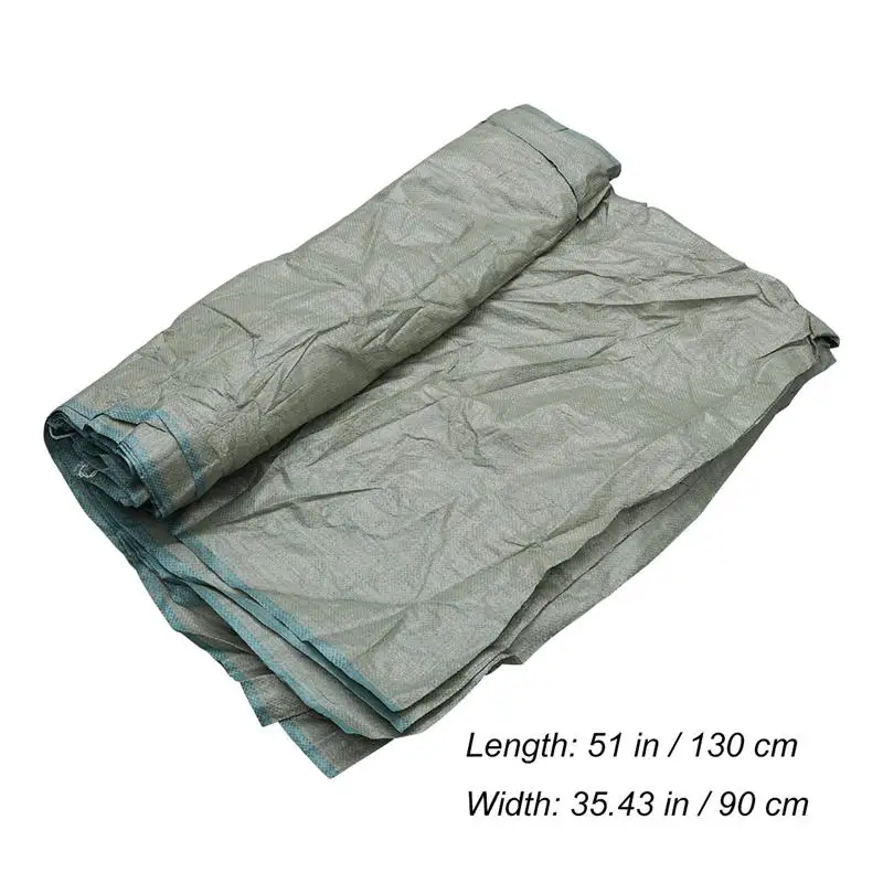 10Pcs 90x130cm Woven Bag Gunny Sack Sand Bags Plastic Snakeskin for Packaging | Инструменты