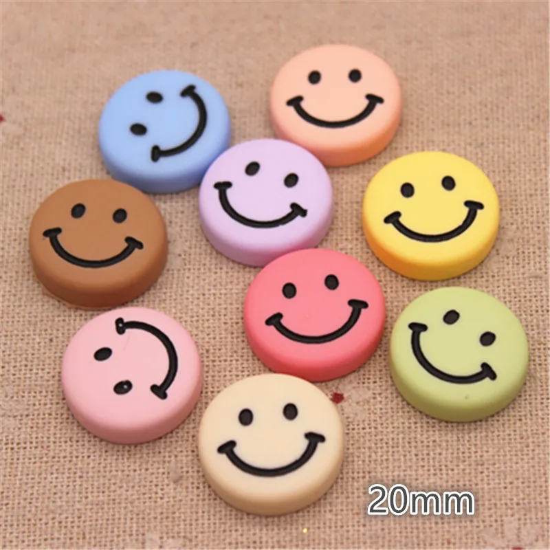 10pcs 20mm Mix Colors Resin Smiley Face Flat back Round Cabochon DIY Kids Clip Hair Ornament Accessories
10pcs 20mm Mix Colors Resin Smiley Face Flat back Round Cabochon DIY Kids Clip Hair Ornament Accessories