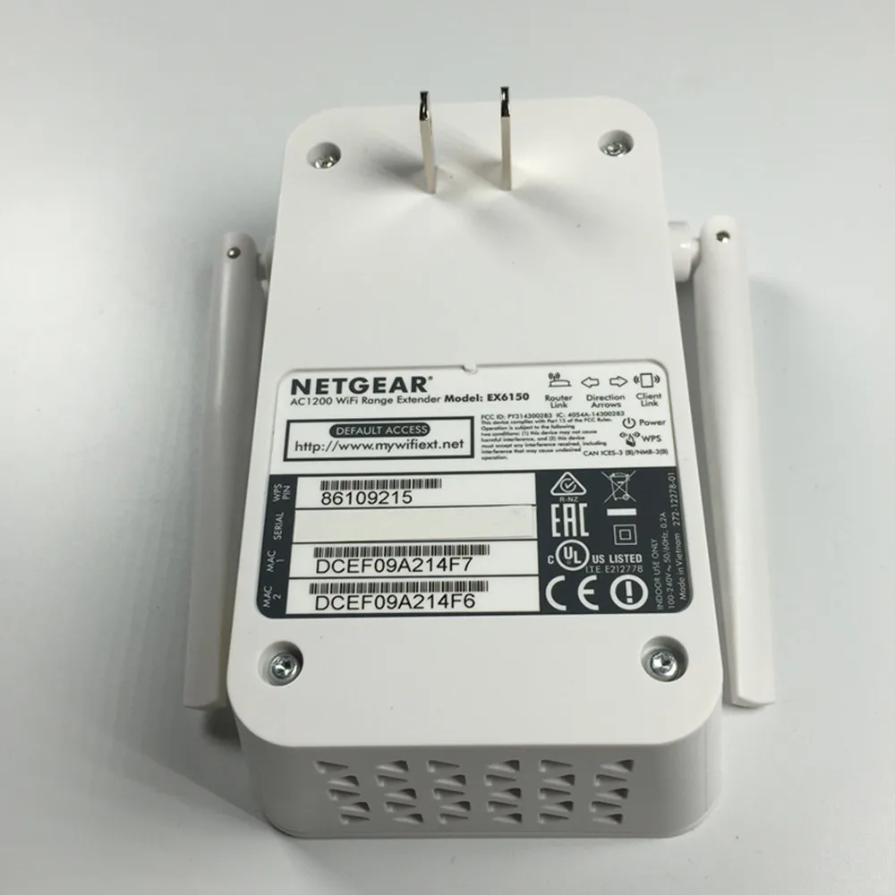 EX6150 V2 AC1200M двухдиапазонный беспроводной расширитель WiFi усилитель сигнала для