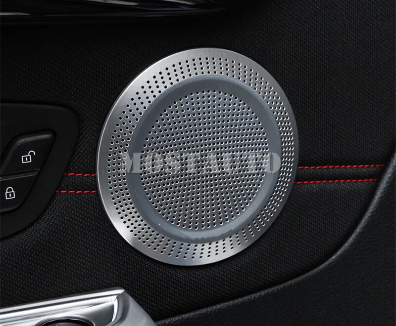 For BMW X1 F48 Aluminum alloy Car Door Speaker Frame Trim Cover 2016-2021 4pcs Car Decor Car Accesories Interior Car Trim
For BMW X1 F48 Aluminum alloy Car Door Speaker Frame Trim Cover 2016-2021 4pcs Car Decor Car Accesories Interior Car Trim