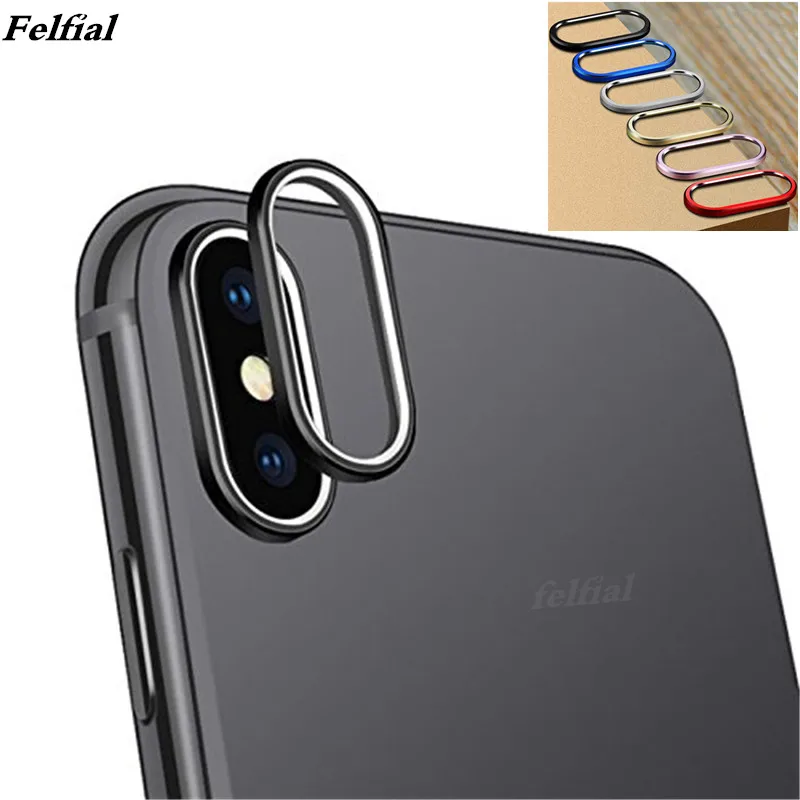 Новейшая защита экрана камеры для iPhone XSMAX XR XS X задней защитный чехол объектива