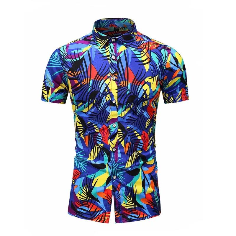 Summer New Men's Beach Hawaiian Shirt Tropical Short Sleeve Summer Shirts Men Casual Cotton Button Down Shirts 5XL 6XL 7XL
Summer New Men's Beach Hawaiian Shirt Tropical Short Sleeve Summer Shirts Men Casual Cotton Button Down Shirts 5XL 6XL 7XL