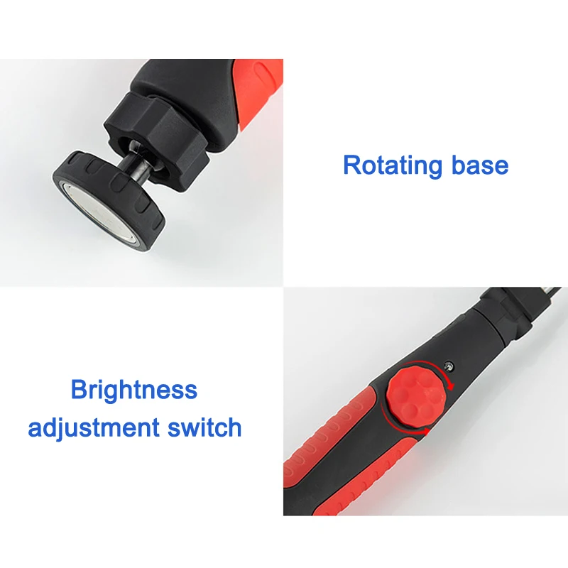 USB Rechargeable COB Working Light Magnetic Adjustable Brightness Inspection Lamp M8617
USB Rechargeable COB Working Light Magnetic Adjustable Brightness Inspection Lamp M8617
