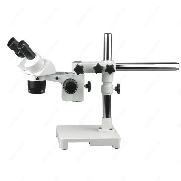 Stereo Microscope--AmScope Supplies 20X-40X-80X Stereo Microscope with Single-Arm Boom Stand
Stereo Microscope--AmScope Supplies 20X-40X-80X Stereo Microscope with Single-Arm Boom Stand
