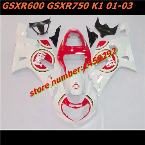 Бело-красный полный обтекатель для A K1 GSXR600 GSXR750 2001 2002 2003 GSX R 600 750 BBF
Бело-красный полный обтекатель для A K1 GSXR600 GSXR750 2001 2002 2003 GSX R 600 750 BBF