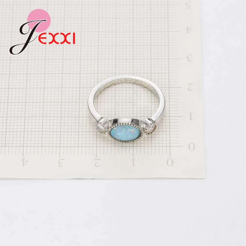 New Latest Classic Simple Style Women Rings 925 Sterling Silver Accessories With Oval Queen Opal Stone Wonderful Gift
New Latest Classic Simple Style Women Rings 925 Sterling Silver Accessories With Oval Queen Opal Stone Wonderful Gift