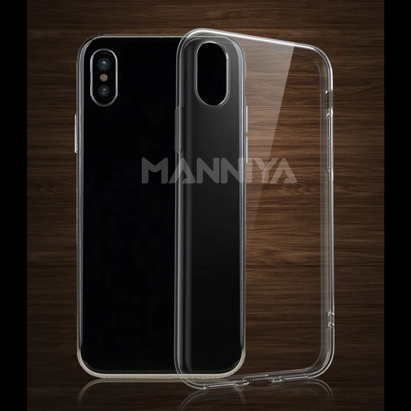 Прозрачный мягкий ТПУ чехол MANNIYA 1 5 мм для телефона iphone 11/11 pro/11 pro max/X/XR/XSMAS7/8/7 +/8 +
