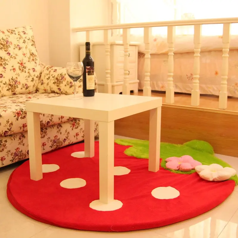 Милые коврики и ковры с рисунком клубники для детей детские тапете Infantil alfombres tapis