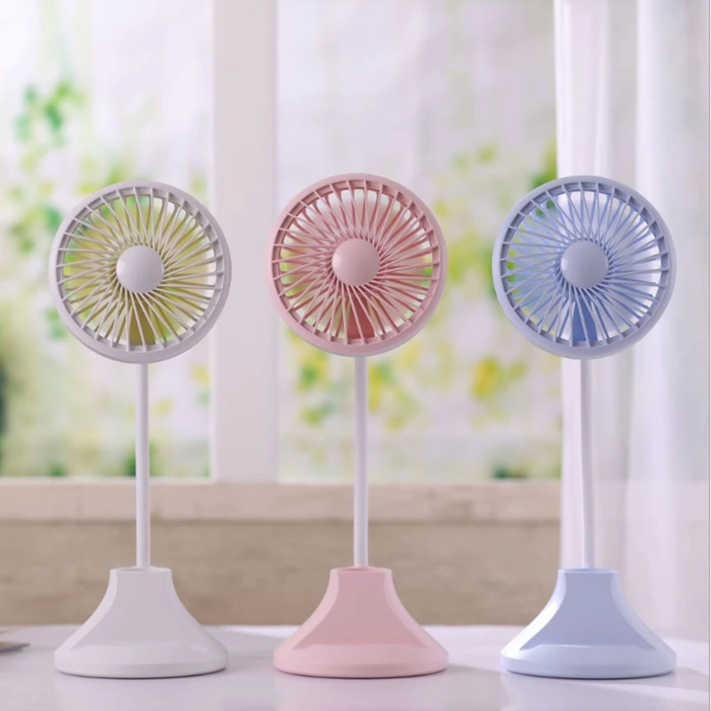 Usb Rechargeable Desktop Desk Lamp Fan Student Learning Multi-Function Pen Holder Table For Home Office Best Gift | Бытовая техника