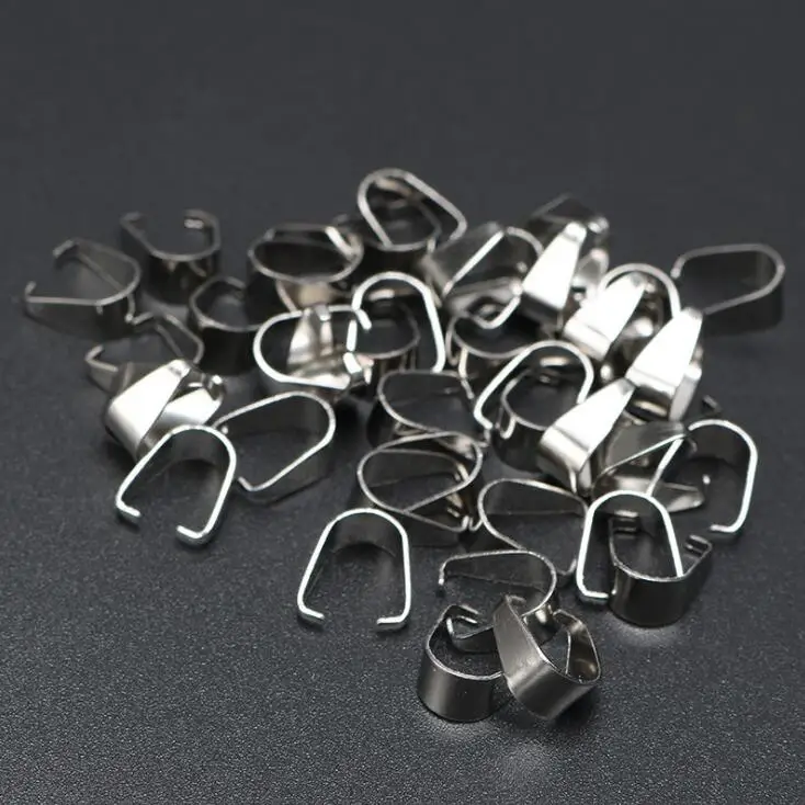 200pcs/lot Stainless Steel Necklace Connector Bail Pendant Clasp Grommet Jewelry Connectors for DIY Jewellery Making Findings
200pcs/lot Stainless Steel Necklace Connector Bail Pendant Clasp Grommet Jewelry Connectors for DIY Jewellery Making Findings
