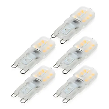 Двухконтактные светодиодные лампы G9, 3 Вт, 14SMD 2835 350-450 лм, теплый белый/холодный белый свет, 220 В переменного тока, точечный светильник, светодиодсветодиодный Па-кукуруза, 360 градусов (5 шт.)
Двухконтактные светодиодные лампы G9, 3 Вт, 14SMD 2835 350-450 лм, теплый белый/холодный белый свет, 220 В переменного тока, точечный светильник, светодиодсветодиодный Па-кукуруза, 360 градусов (5 шт.)