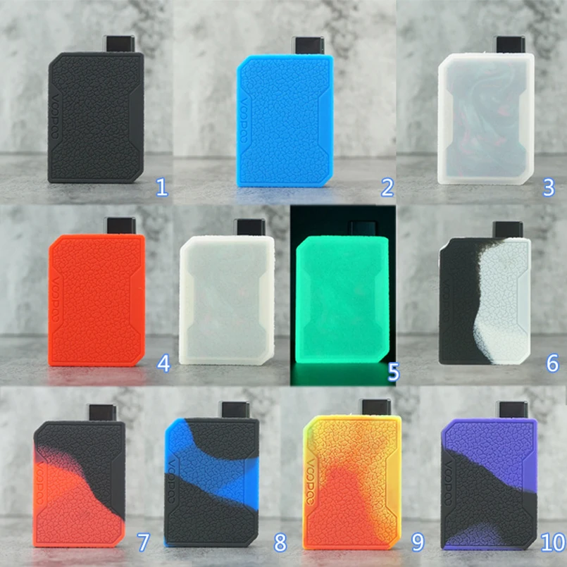 5 шт. Voopoo Drag нано силиконовый чехол ModShield Текстурная кожа рукав обложка оберточная