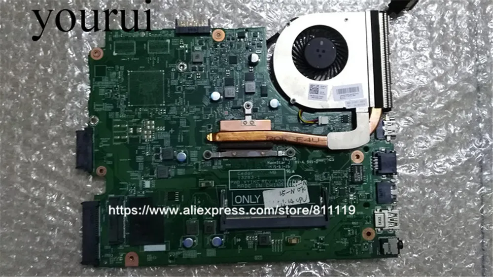 CN-03F7WK 3F7WK для DELL INSPIRON 3441 3541 series Материнская плата для ноутбука 13283-1 PWB:XY1KC REV:A00 A4-6210 1,8 GHz Материнская плата
CN-03F7WK 3F7WK для DELL INSPIRON 3441 3541 series Материнская плата для ноутбука 13283-1 PWB:XY1KC REV:A00 A4-6210 1,8 GHz Материнская плата