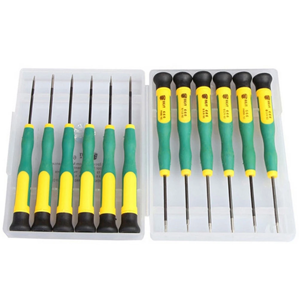 12 шт. отвертка для телефонов в 1 многофункциональная Destornilladores de Precision Torx Набор