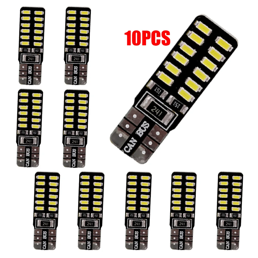 YSY 10pcs Wholesale T10 canbus led 24led 3014smd w5w t10 Led Canbus Car Smd Light 194 t10 24smd led Bulb No Obc Error
YSY 10pcs Wholesale T10 canbus led 24led 3014smd w5w t10 Led Canbus Car Smd Light 194 t10 24smd led Bulb No Obc Error