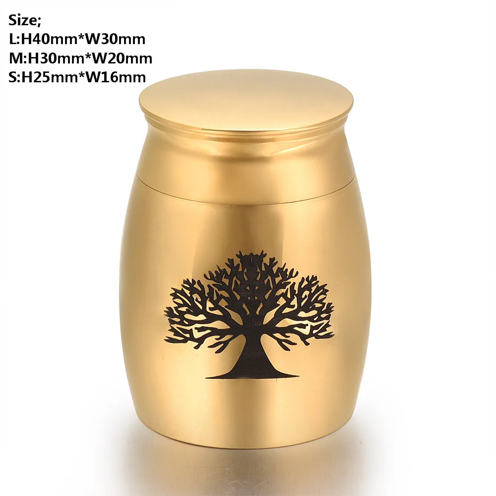 IJU009 Stainless Steel Tree of Life 3 Different Sizes Memorial Cremation Jewelry Ashes Holder Urn Keepsake Funeral Casket
IJU009 Stainless Steel Tree of Life 3 Different Sizes Memorial Cremation Jewelry Ashes Holder Urn Keepsake Funeral Casket