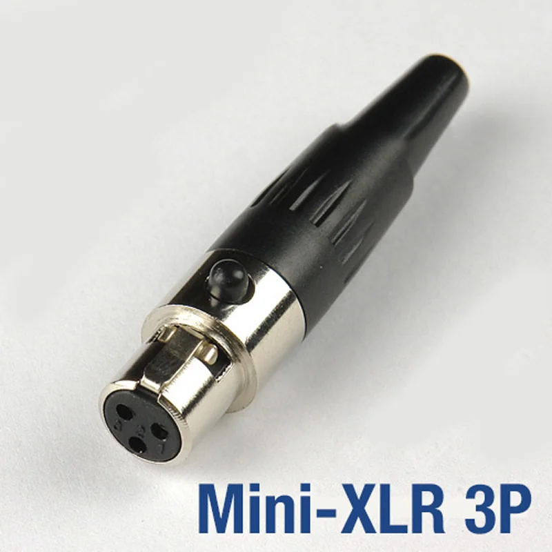 GUSUO Высокое качество MINI XLR 3PIN 4PIN 5PIN гнездовой разъем 3P разъемы аудио видео Разъемы