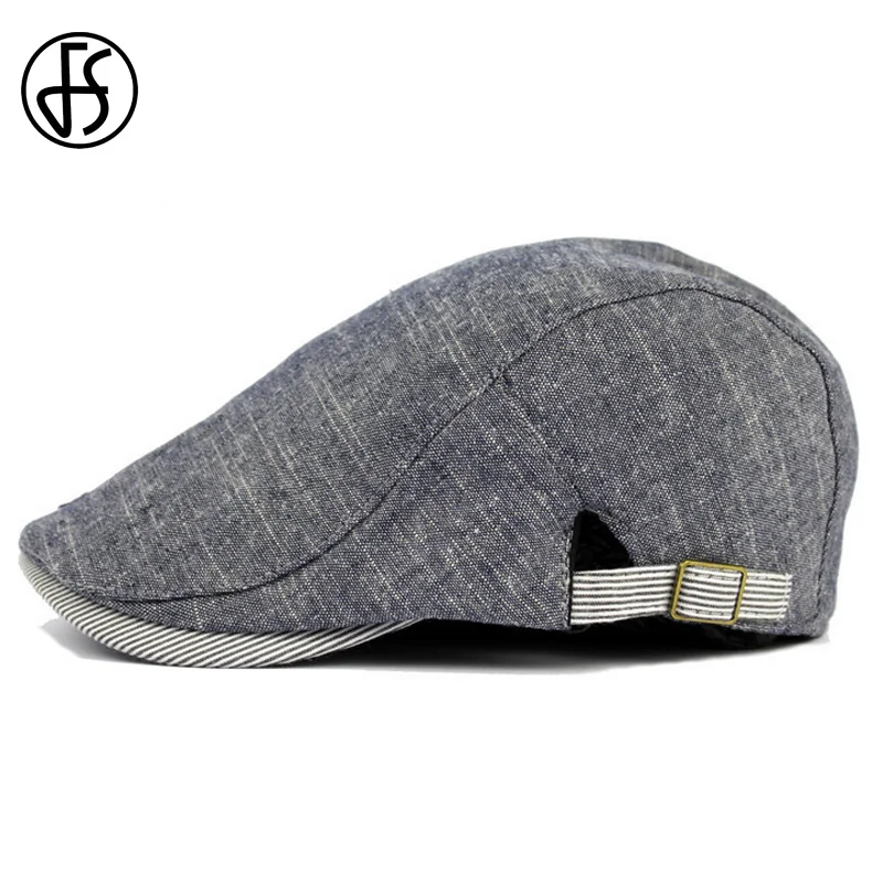 FS Unisex Beret Cap Men Fashion Cotton Flat Brim Caps Vintage Women Berets Hats Gray Blue Beige Boina Para Hombre
FS Unisex Beret Cap Men Fashion Cotton Flat Brim Caps Vintage Women Berets Hats Gray Blue Beige Boina Para Hombre