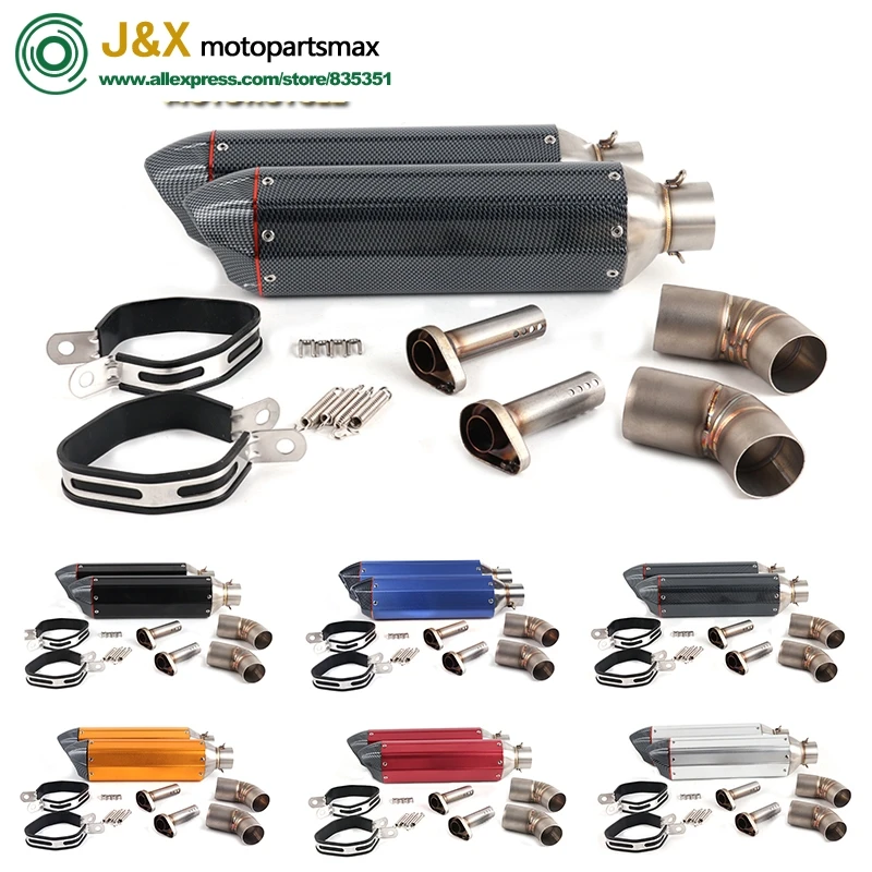 Motorcycle CARBON FIBER Exhaust Escape Full System Middle Link Pipe Muffler Slip On For DUCATI 696 2008-2014 796/795 2010-2014
Motorcycle CARBON FIBER Exhaust Escape Full System Middle Link Pipe Muffler Slip On For DUCATI 696 2008-2014 796/795 2010-2014