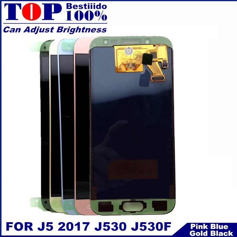 Можно регулировать яркость ЖК Замена для Samsung Galaxy J5 2017 j530 J530F дисплей s с